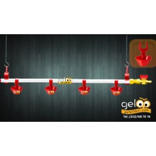 80 CM NİPEL SULUK SİSTEMİ YAYLI ÇANAK